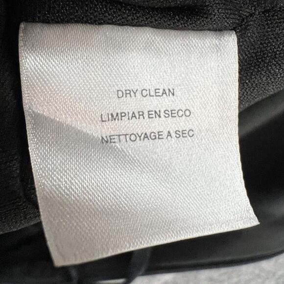 Evan Picone Dress 10 Black Sleeveless Halter Tiered Ruffle Cocktail Classic HOCO - Picture 11 of 12